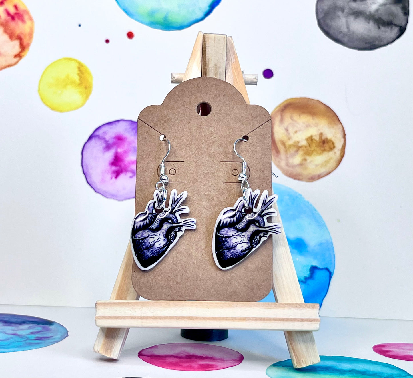Heart earrings