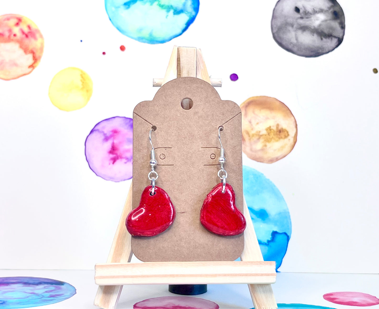 Heart earrings